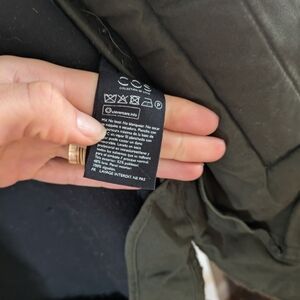 COS Olive Teddy Jacket